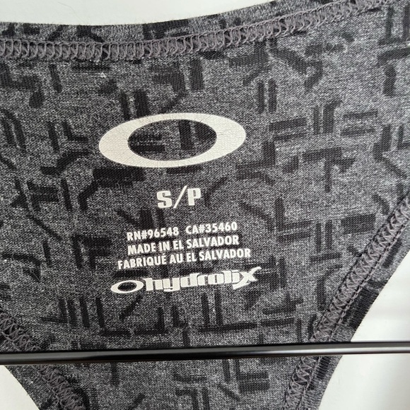 Oakley Black Tank Top Sm - Picture 3 of 5